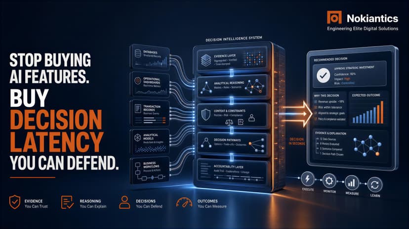 Stop Buying AI Features. Buy Decision Latency You Can Defend